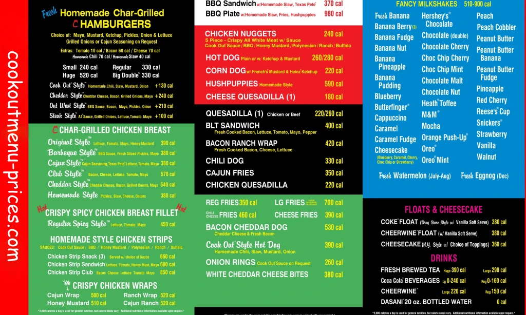 cookout menu prices.com 1